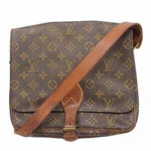 LOUIS VUITTON Brown Monogram Shoulder Bag